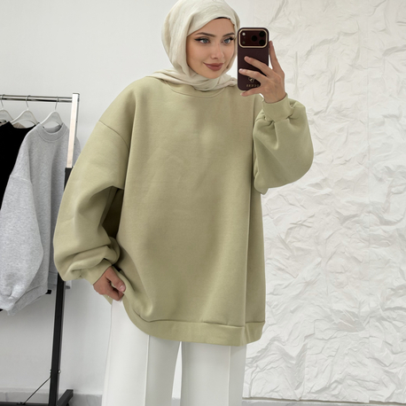 ÇAĞLA/ LUNA OVERSİZE SWEAT