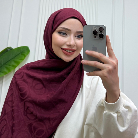 BORDO/ HALKA DESEN ŞAL