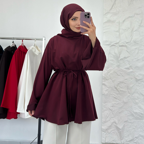 BORDO / LAL HAKİM YAKA SWEAT