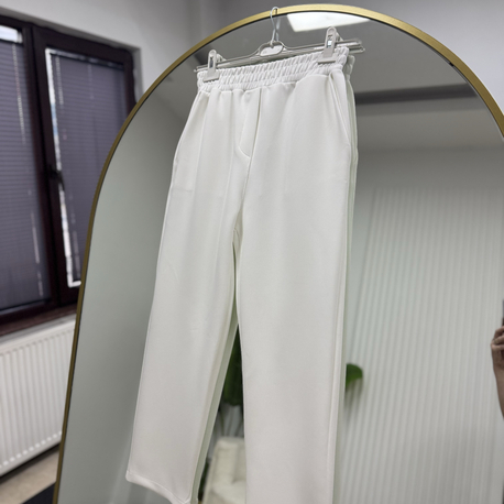 BEYAZ / HAVUÇ PAÇA SCUBA PANTOLON