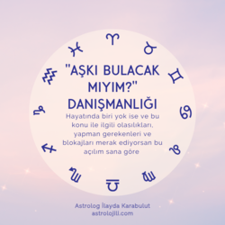 "Aşkı bulacak mıyım?" danışmanlığı