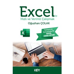 Excel İle Hızlı ve Verimli Çalışmak Kitabı | PDF Kitap