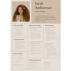 Profesyonel CV Şablonu