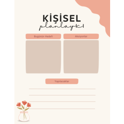 Kişisel Planlayıcı