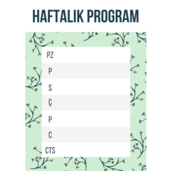 Haftalık Planlayıcı-4