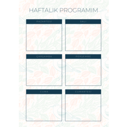 Haftalık Planlayıcı-2