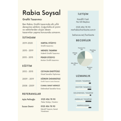 Profesyonel CV Şablonu