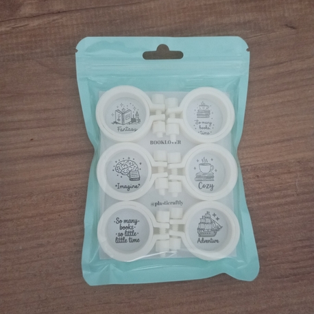 Beyaz mini anahtarlık kasnak