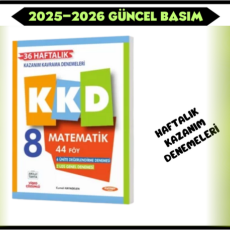 8. SINIF FENOMEN  MATEMATİK KAZANIM KAVRAMA DENEMELERİ 
