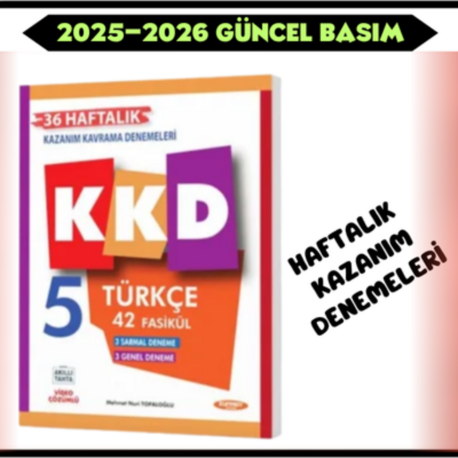 5. SINIF FENOMEN  TÜRKÇE KAZANIM KAVRAMA DENEMELERİ 