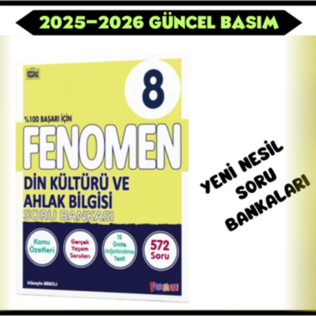 8. SINIF FENOMEN  DİN KÜLTÜRÜ