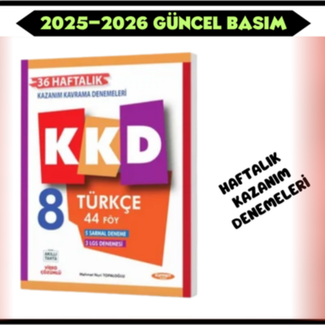8. SINIF FENOMEN  TÜRKÇE KAZANIM KAVRAMA DENEMELERİ 