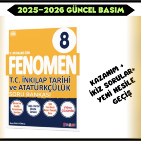 8. SINIF FENOMEN İNKILAP TARİHİ