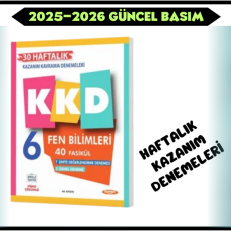 6. SINIF FENOMEN FEN BİLİMLERİ KAZANIM KAVRAMA DENEMELERİ 