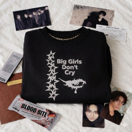 ENHYPEN BİG GİRLS DONT CRY SWEATHSİRT