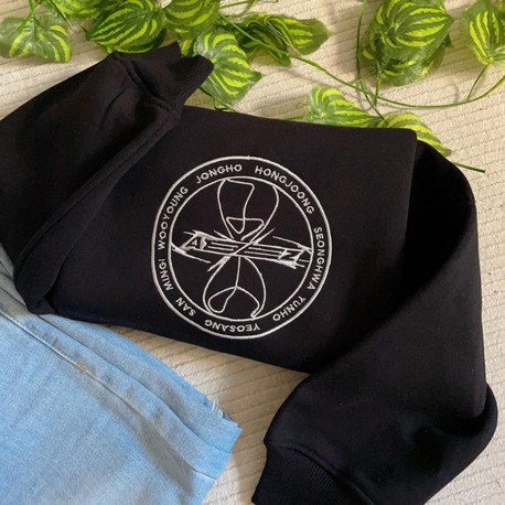 ATEEZ NAKIŞLI  SWEATSHİRT