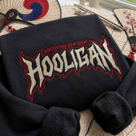 HOLIGAN NAKIŞLI SWEATSHİRT