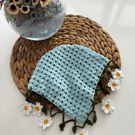 Papatyalar  taçlı bandana 