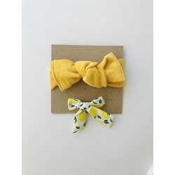 LİMON BANDANA SETİ