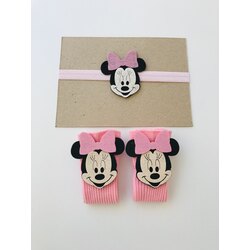 MİNNİE MOUSE SETİ PEMBE