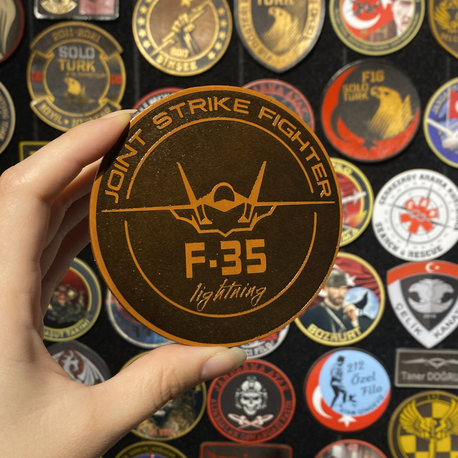 F-35 Deri Peç Taba Renk