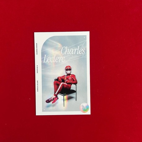 Charles Leclerc Ferrari İmzalı Kartı