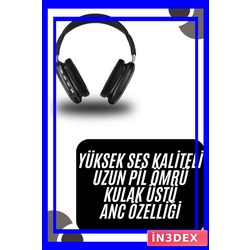 Bluetooth Kulak Üstü Kulaklık SD Kart Girişli Yumuşak Pedli Kablosuz