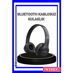 Ergonomik Tasarımlı Uzun Pil Ömürlü Kablosuz Bluetooth Kulaklık