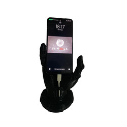 Robot El Telefon Tutucu Stand Masaüstü Araç Içi Universal Tüm Telefonlara Uyumlu