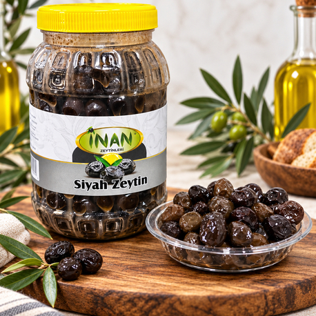 Gemlik Siyah Zeytin Orta boy