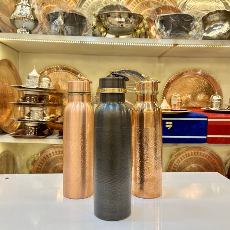 ÇİVİ SİYAH RENK MATARA ( 750ml )