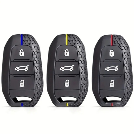 Peugeot, Citroen ve Opel Silikon Anahtar Koruma Kılıfı