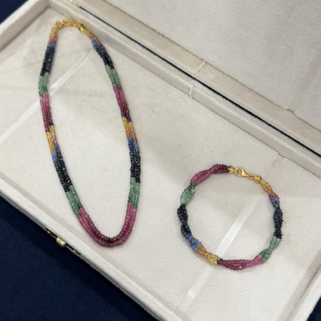 Safir-Zümrüt-Yakut Set 