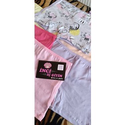 Kız Çocuk Boxer (6 Adet)