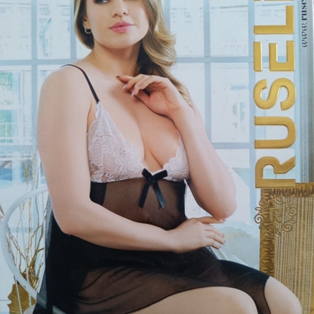  Ruselin Marka Tül Gecelik 