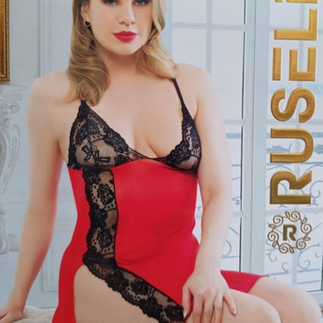  Ruselin Marka Tül Gecelik 