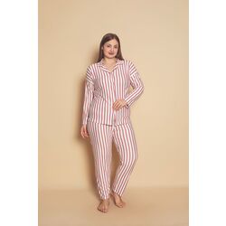 Büyük Beden Süet Pijama Takımı