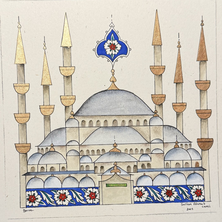 Sultan Ahmet cami Desen 