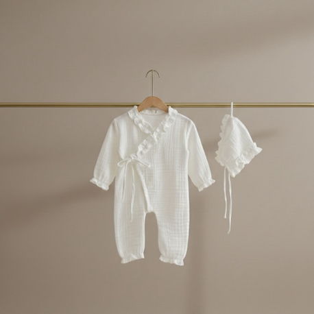 İncila Baby Önden Bağlamalı Tulum