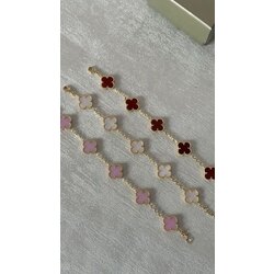 Pembe  5 yonca bileklik