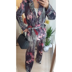 Birelin Kadın Gri Peony Ceket 