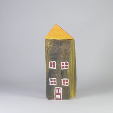 El Yapımı ahşap Kitap Tutacağı, Masa Süsü (16x6x5 cm.)