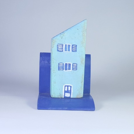 El Yapımı ahşap Kitap Tutacağı, Masa Süsü (17x10,5x8,5 cm.)