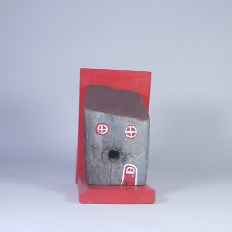El Yapımı ahşap Kitap Tutacağı, Masa Süsü (15x11,5x8cm.)