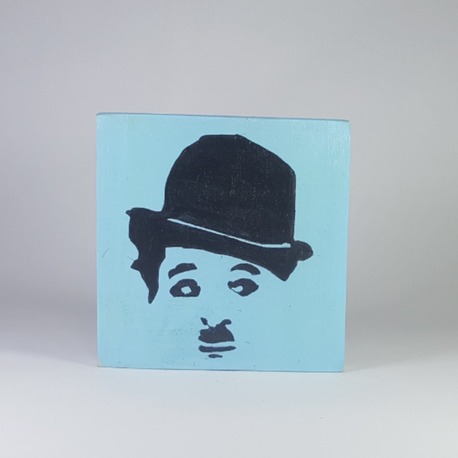 El Yapımı Masif Ahşap Duvar Süsü - 15x15 cm