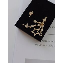 Charm Küpe (Kuzey Yıldızı) | Gold