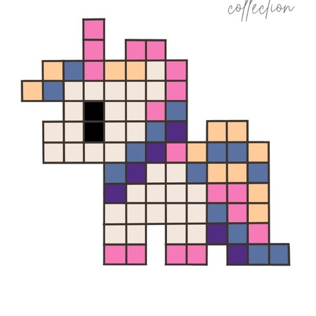 Piksel Art Unicorn 