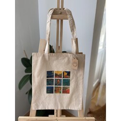 Van Gogh Askılı Bez Çanta
