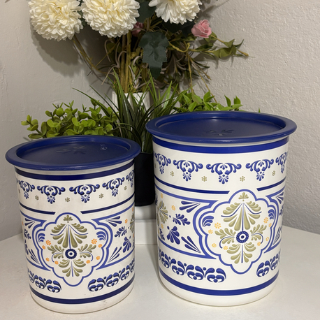 Tupperware Çini desenli 2 Li set 