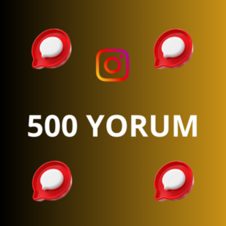 500 Instagram Yorum